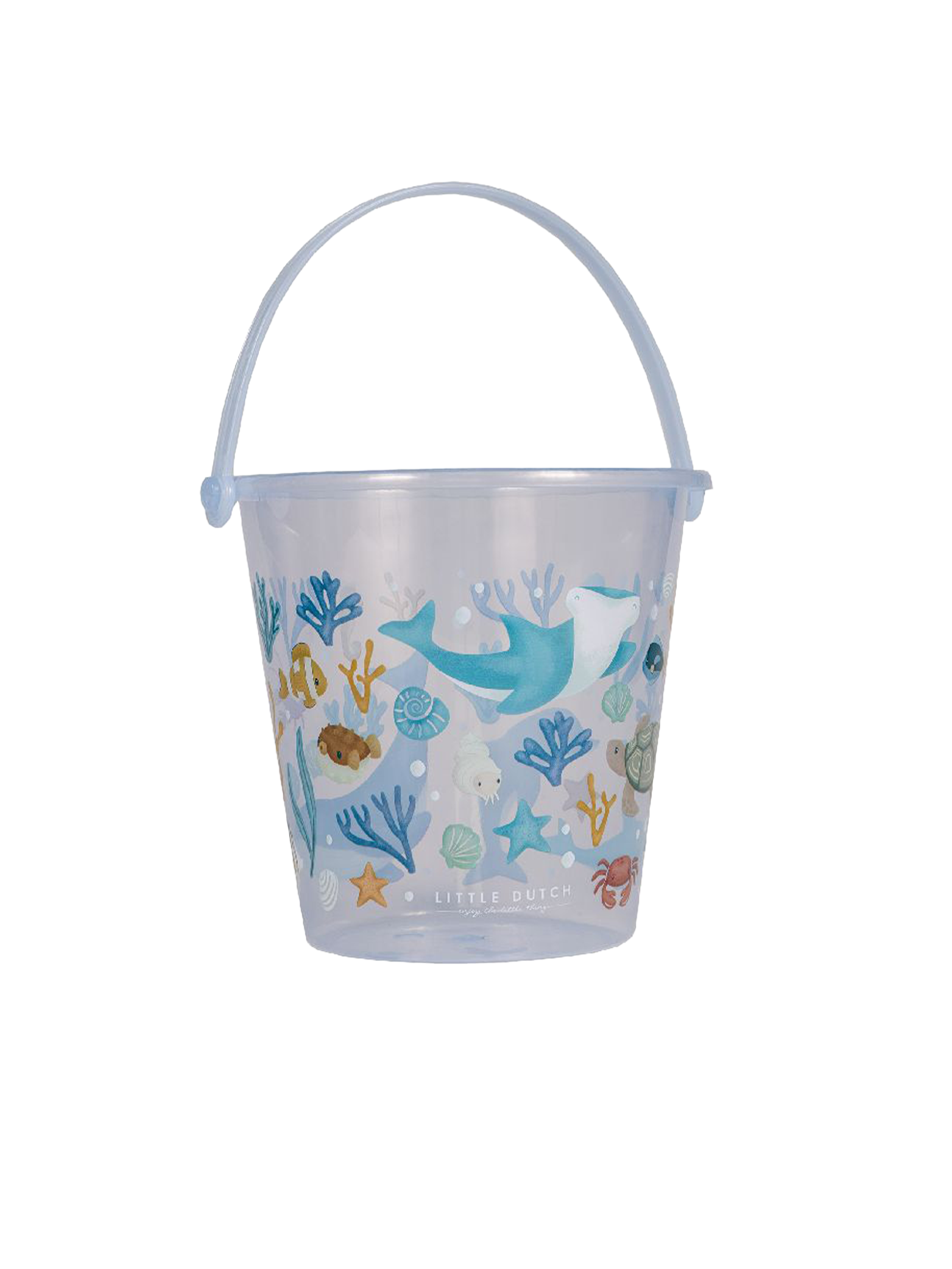 Little Dutch Shell Bucket - Ocean Dreams Blue
